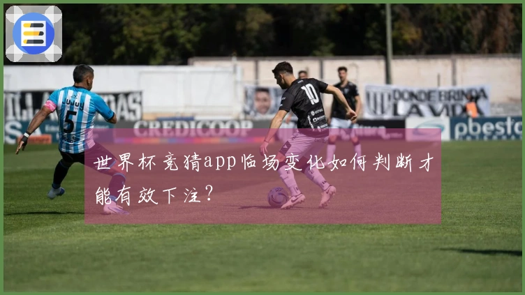 世界杯竞猜app临场变化如何判断才能有效下注？